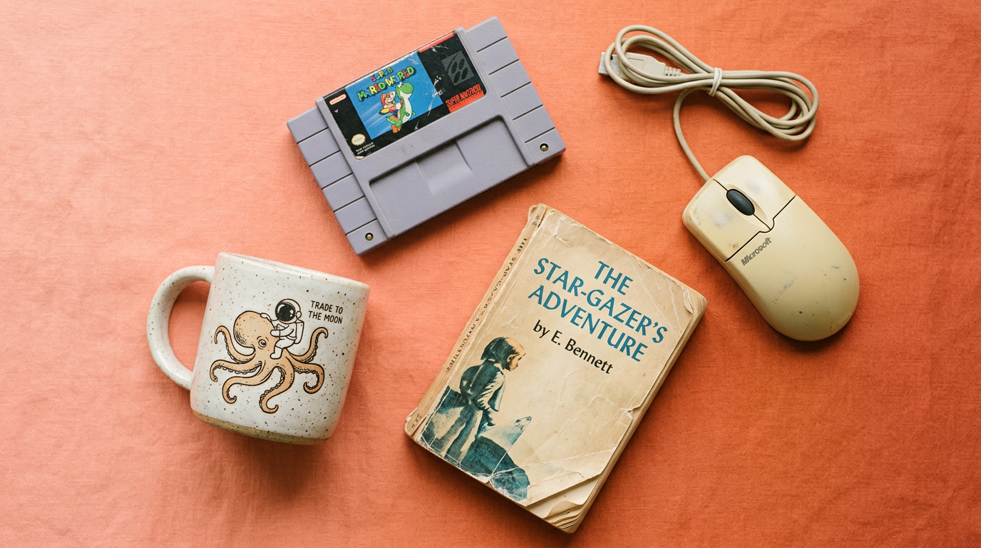 A collection of smart starter items for a $20 trade up challenge.