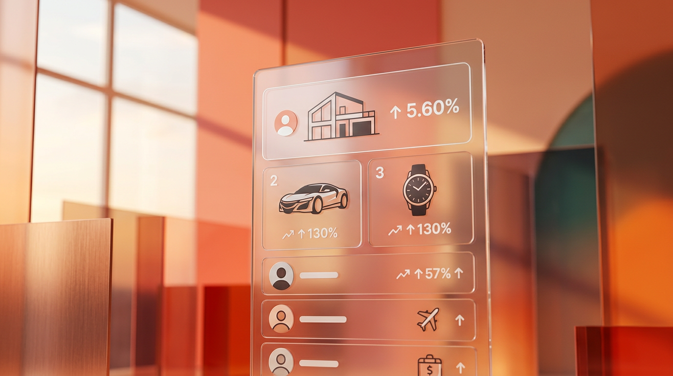 A digital barter leaderboard showing users ranked by the value of their trades, with the top spot aiming for a house.