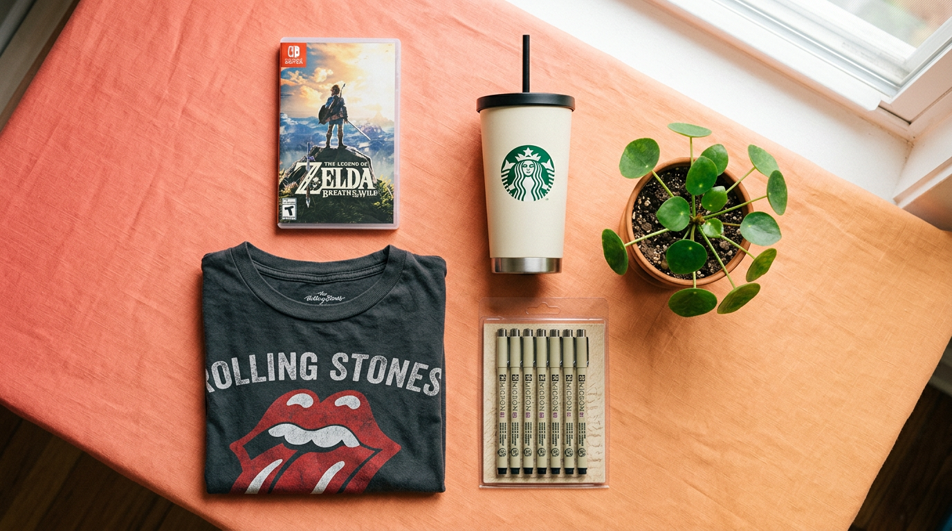 A collection of great starter items for a twenty dollar trade up challenge.